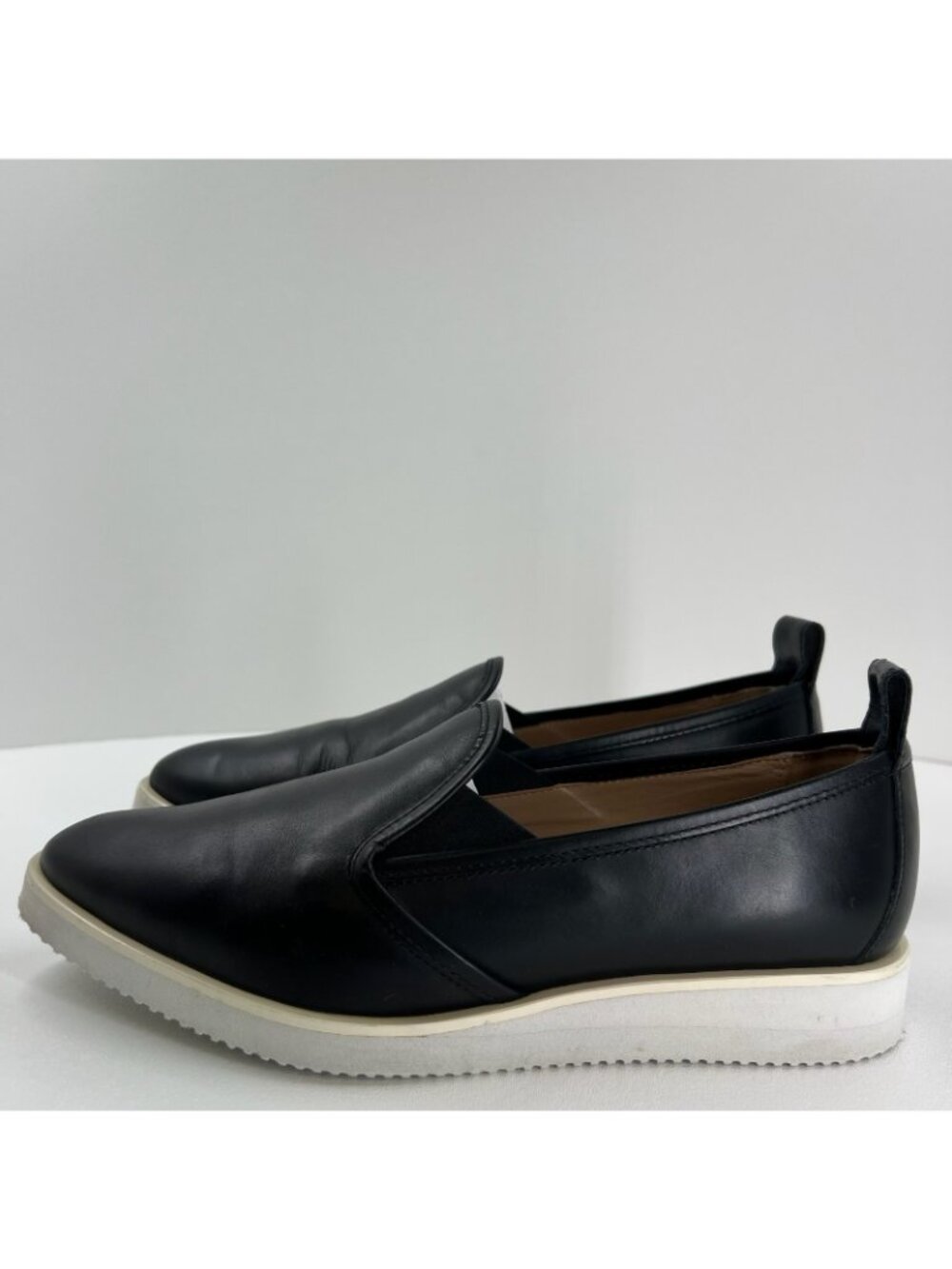 Everlane The Leather Street Shoe Loafer Womens 9 Slip On Sneakers Pointed Black - Picture 3 of 12